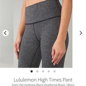 Lululemon Herringbone Leggings